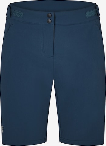 ZIENER Regular Workout Pants 'NILSA' in Blue: front