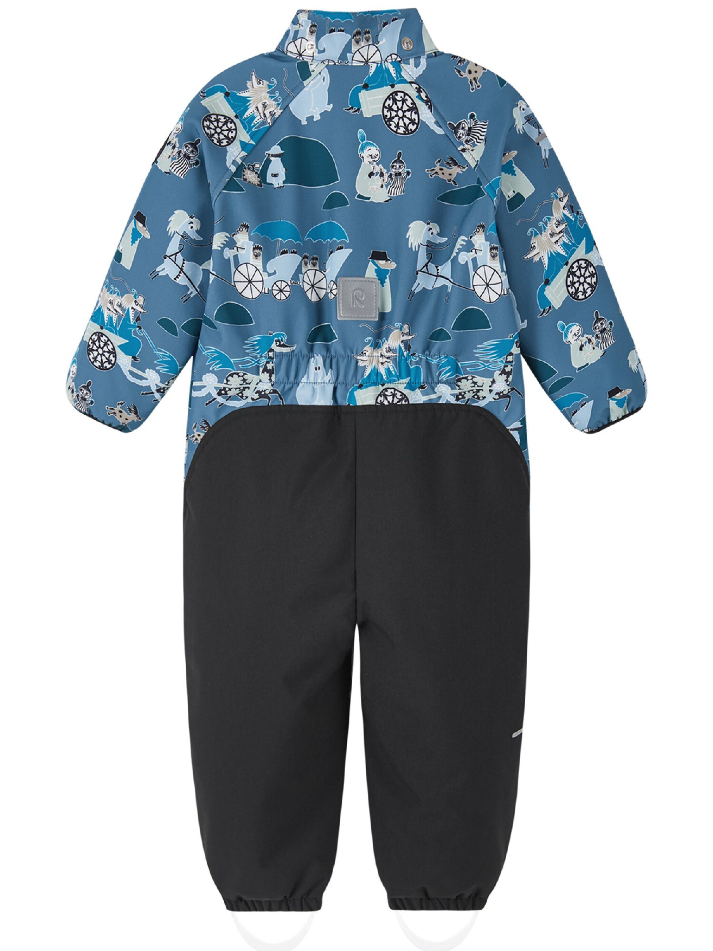 Reima Softshell Overall ' Moomin Mjosa ' in Blau