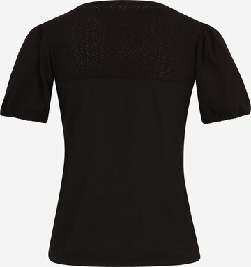 QS T-Shirt in Schwarz