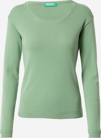 Pullover di UNITED COLORS OF BENETTON in verde: frontale