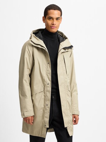 Didriksons Weatherproof jacket 'Kenny' in Beige: front
