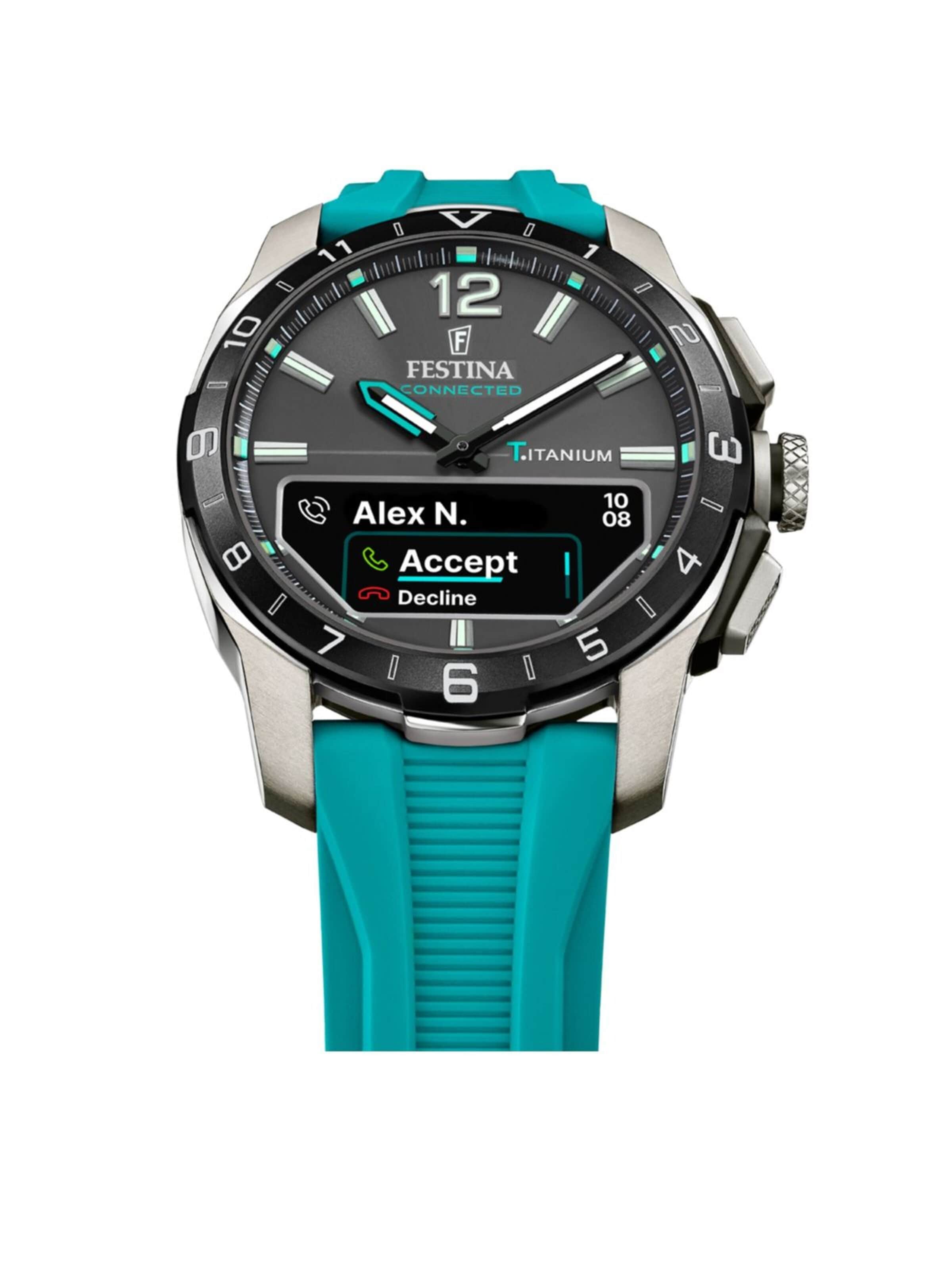 FESTINA Digitaluhr‌‌ in Blau: Vorderseite