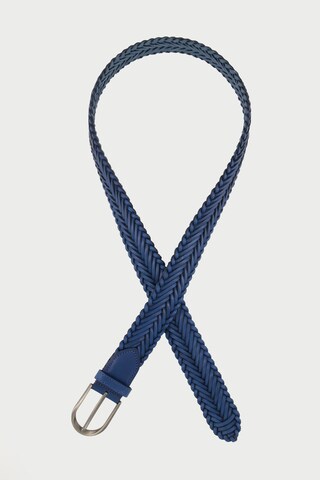 Ceinture Ulla Popken en bleu : devant