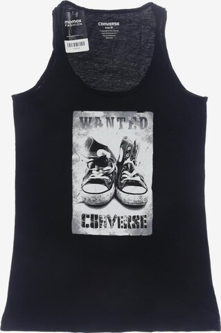 CONVERSE Top & Shirt in M in Black: front