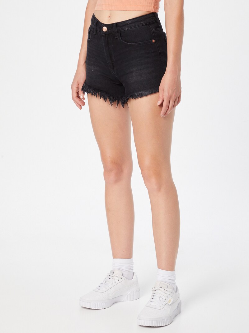 Women Clothing Tally Weijl Denim shorts Black