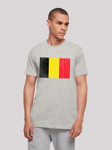 T-Shirt F4NT4STIC en gris : devant