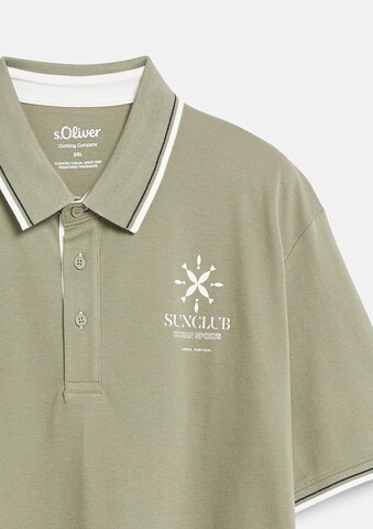 s.Oliver Men Big Sizes Shirt in Green