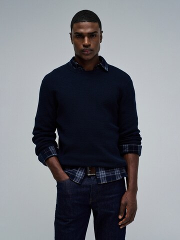 Pull-over Salsa Jeans en bleu : devant