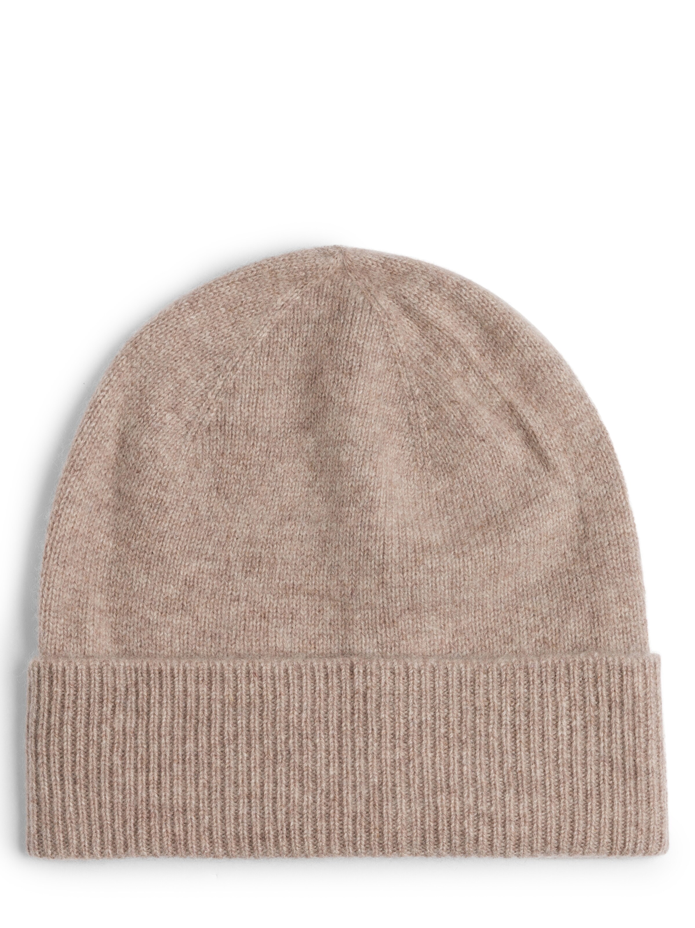 Marie Lund Beanie in Beige: front