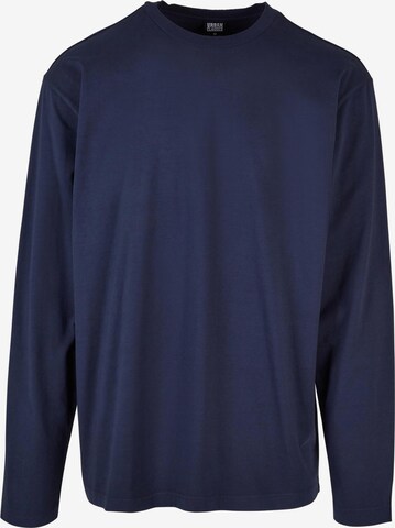 Urban Classics Shirt in Blauw: voorkant