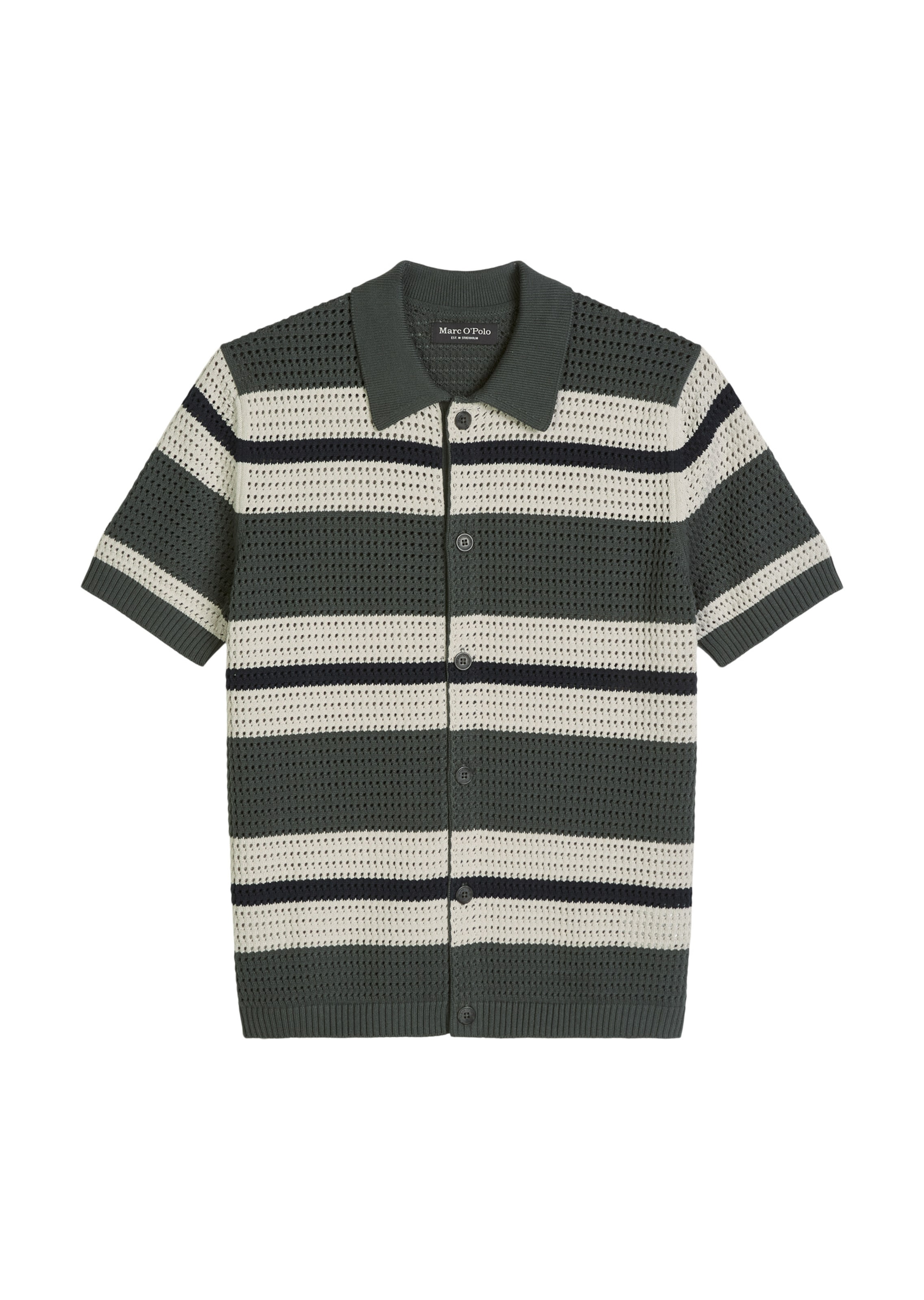 Marc O'Polo Strickjacke in Grau: Vorderseite