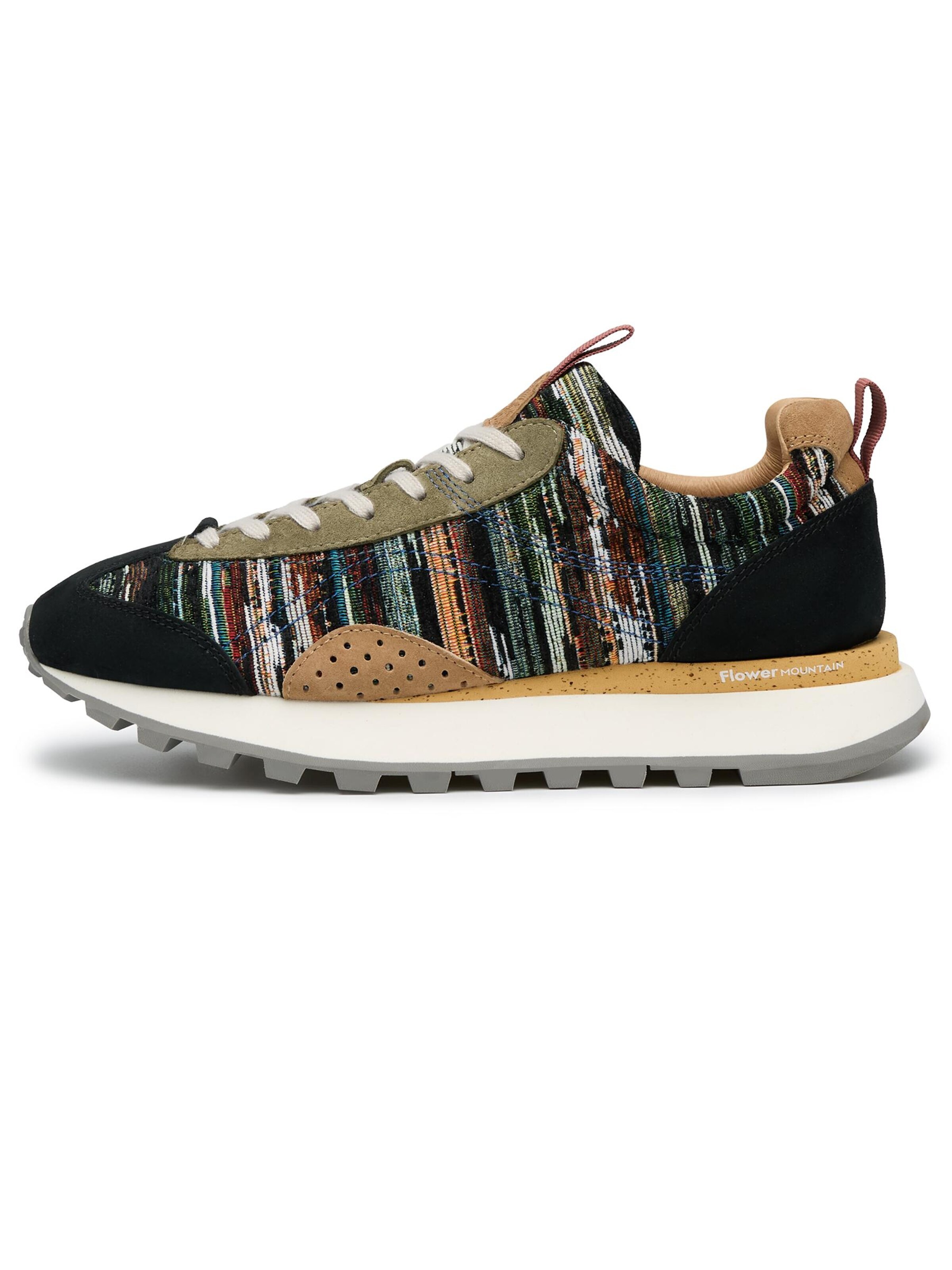 Flower Mountain Sneakers laag 'NEW ASUKA' in Groen: voorkant