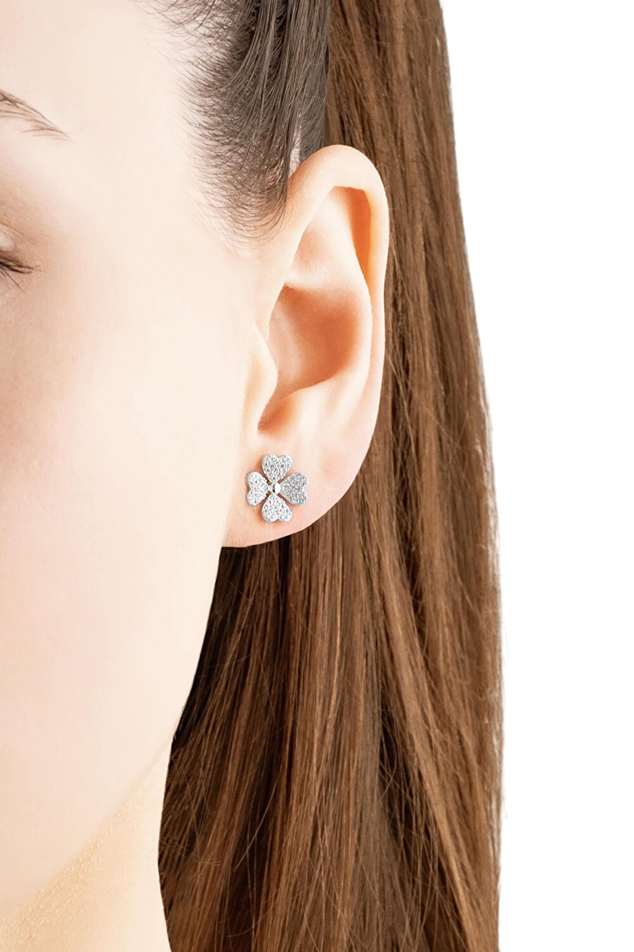 So Chic Ohrringe in Silber