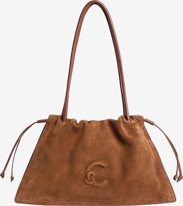 Coccinelle - Bolso de mano 'DULSE 26 280' en marrón: frente