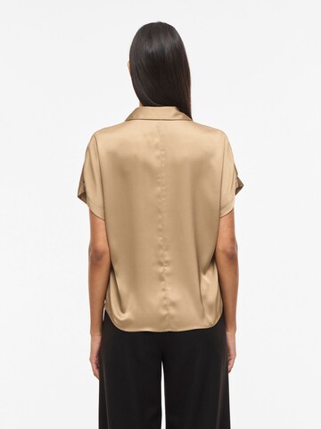 VILA Blouse 'VIEnna Ravenna' in Beige