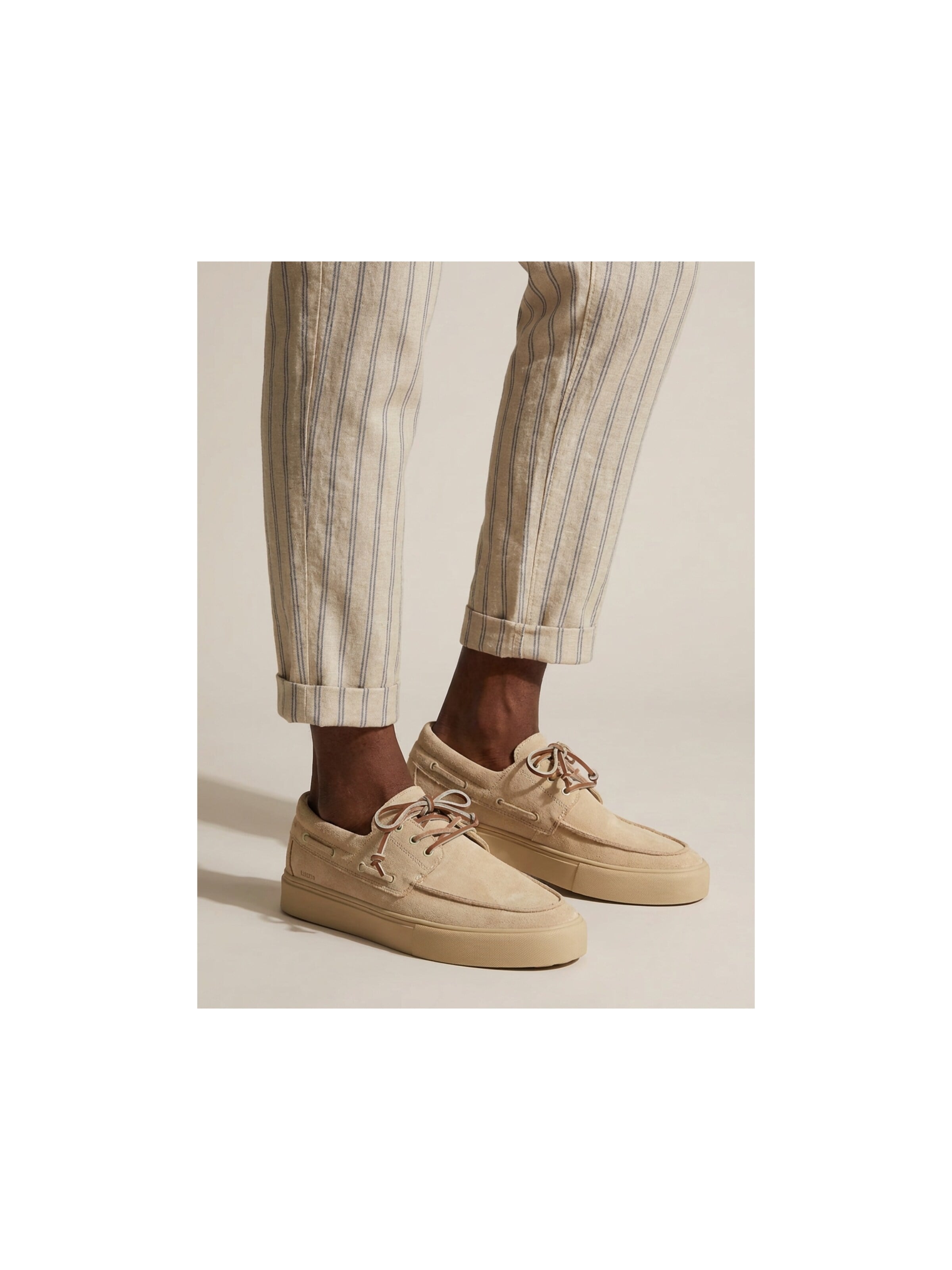 BLACKSTONE Mocassins 'Ruby Agwe DG510' in Beige