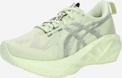 ASICS Juoksukengät 'NOVABLAST 5' värissä harmaa / pastellinvihreä, Tuotenäkymä