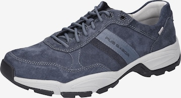 Pius Gabor Sportieve veterschoen in Blauw: voorkant