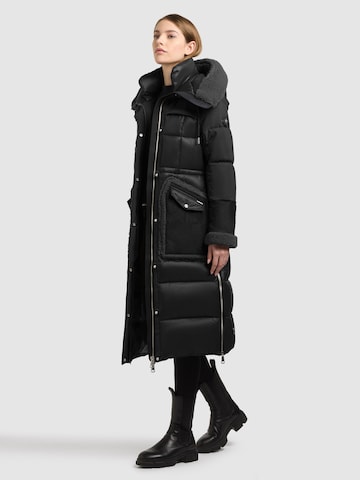 khujo - Abrigo de invierno 'Ericka' en negro