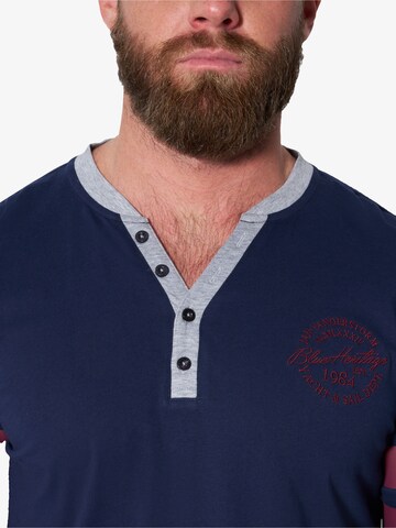 Jan Vanderstorm Long Pajamas 'Answald' in Blue