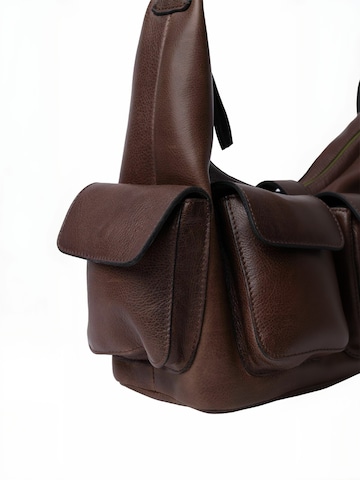 RE:DESIGNED Shopper ' Solvej ' in Grey: front