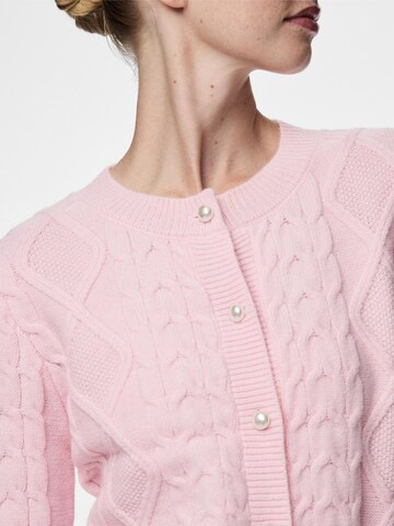 PIECES Strickjacke 'PCSOFIA' in Pink