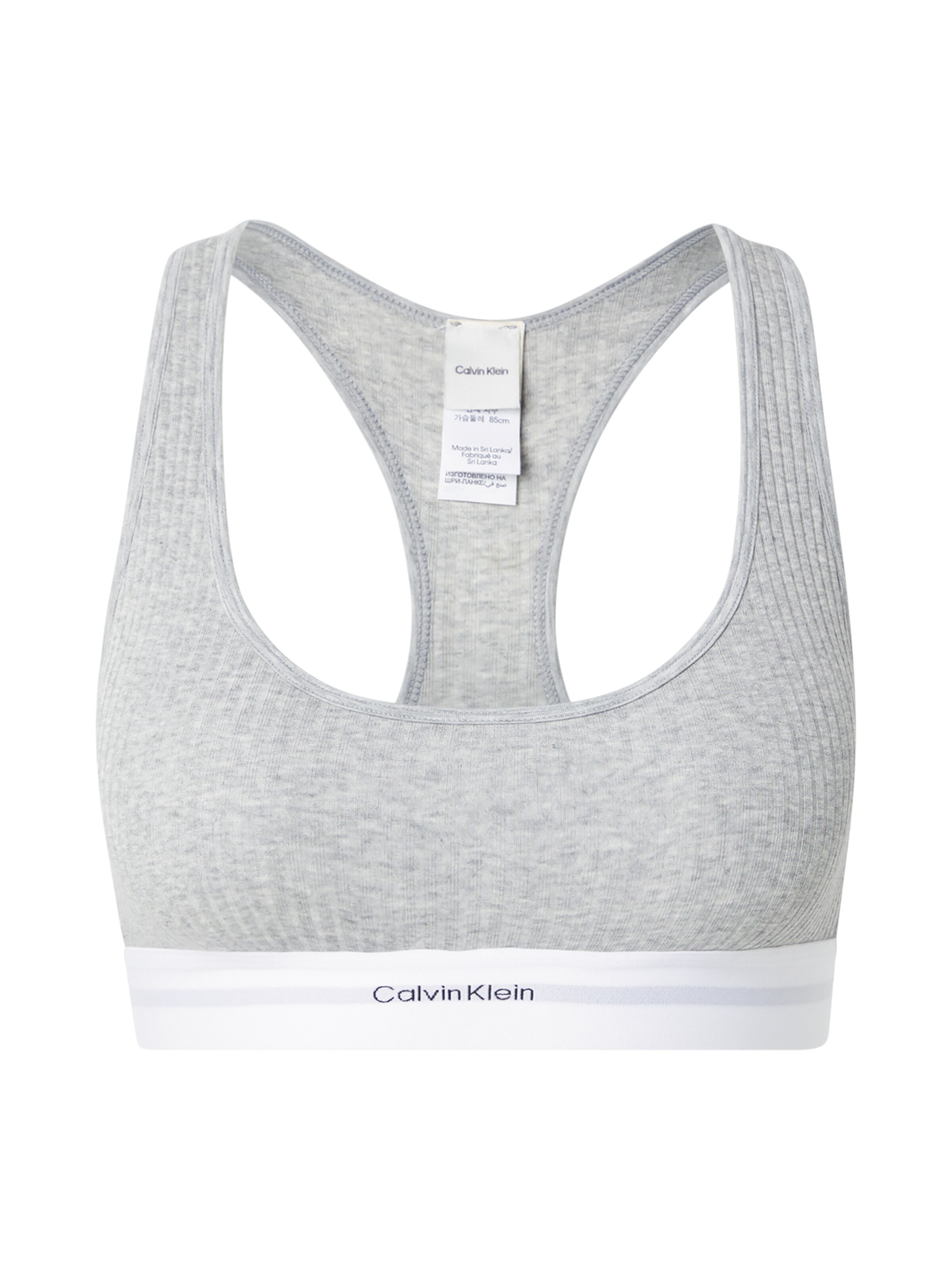 Reggiseno di Calvin Klein Underwear in grigio: frontale