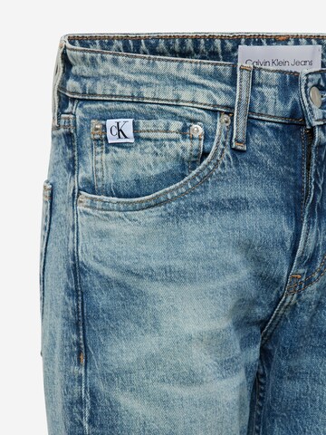 Coupe slim Jean Calvin Klein Jeans en bleu