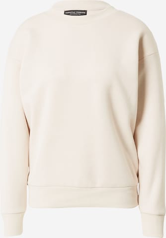 Sweat-shirt Dorothy Perkins en beige : devant