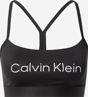 Calvin Klein Sport Sportovní podprsenka – černá: přední strana