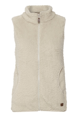 Oxmo Bodywarmer 'THERI' in Beige: voorkant