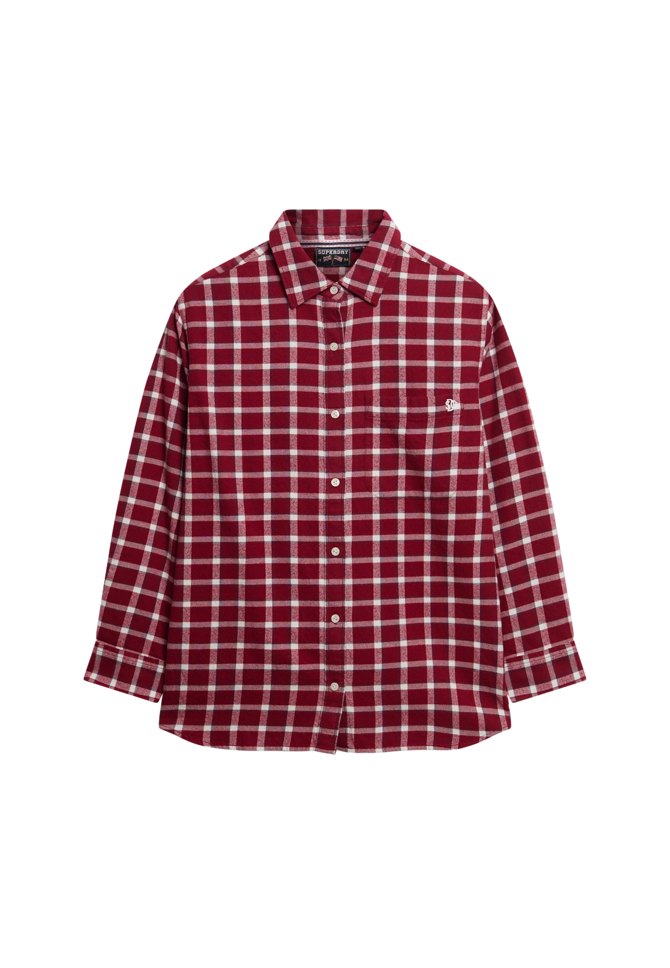 Superdry Blouse in Rood: voorkant