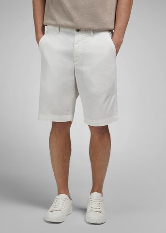 HECHTER PARIS Regular Chino in Wit: voorkant