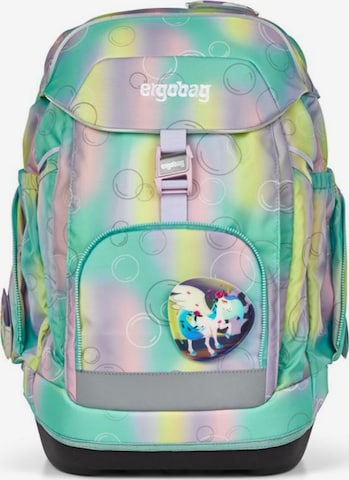 ergobag Backpack 'Maxi Schulrucksack Set 6tlg.' in Blue: front