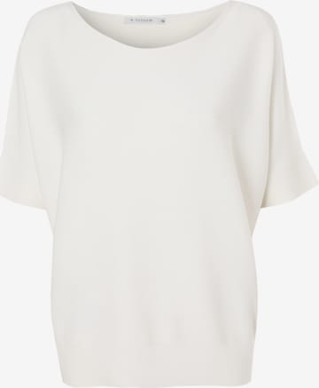 balta TATUUM Megztinis: priekis