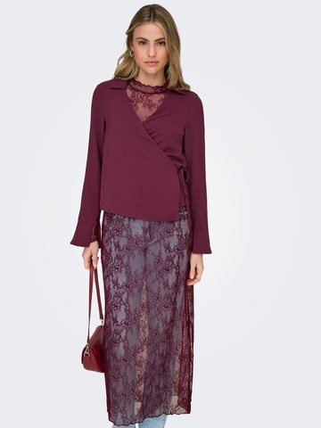 ONLY Kjole 'ONLLulu' i rød: forside