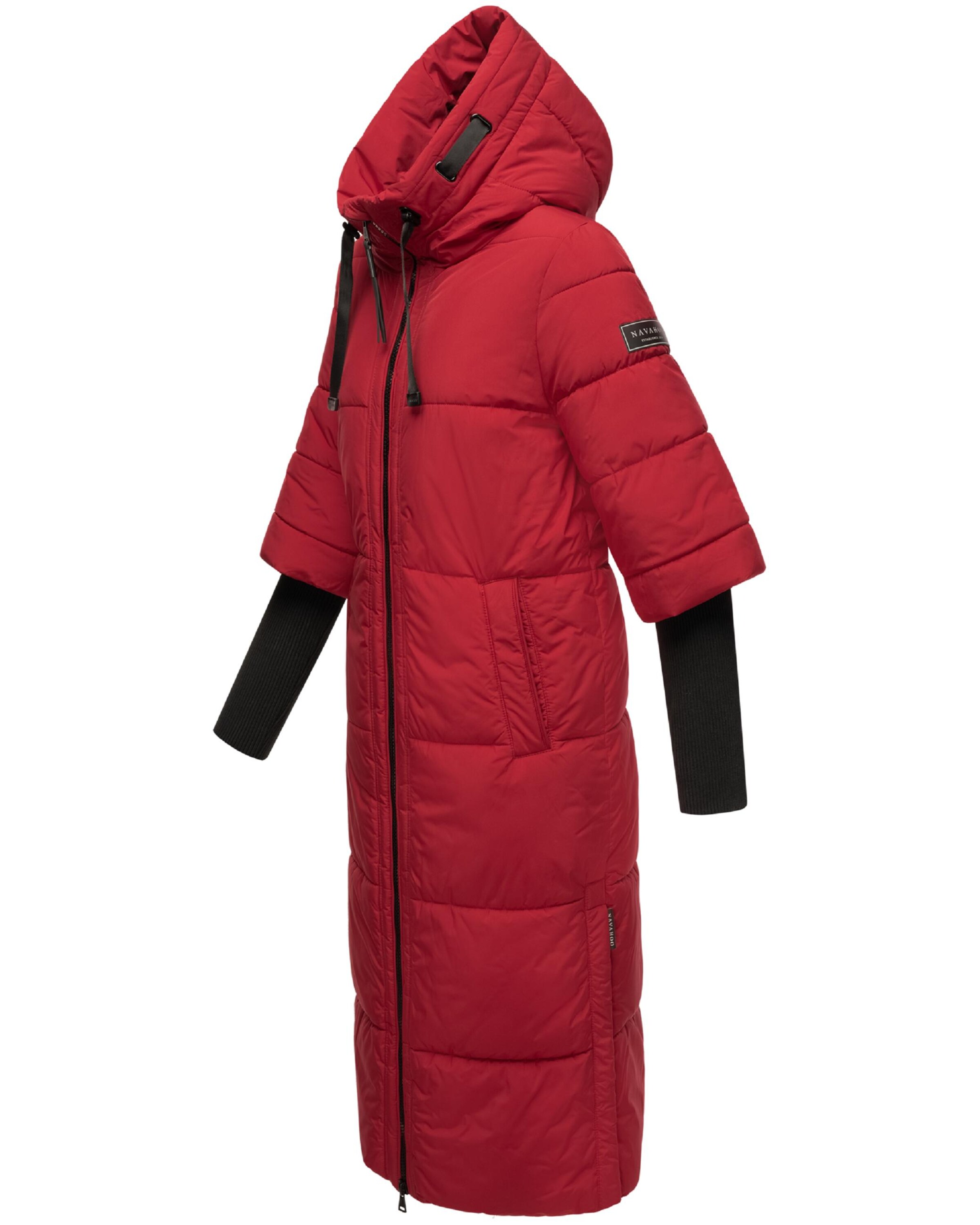 NAVAHOO Wintermantel 'Ciao Miau XIV' in Rot