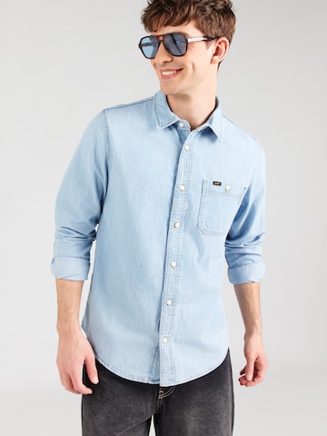 zils Lee Standarta piegriezums Krekls: no priekšpuses