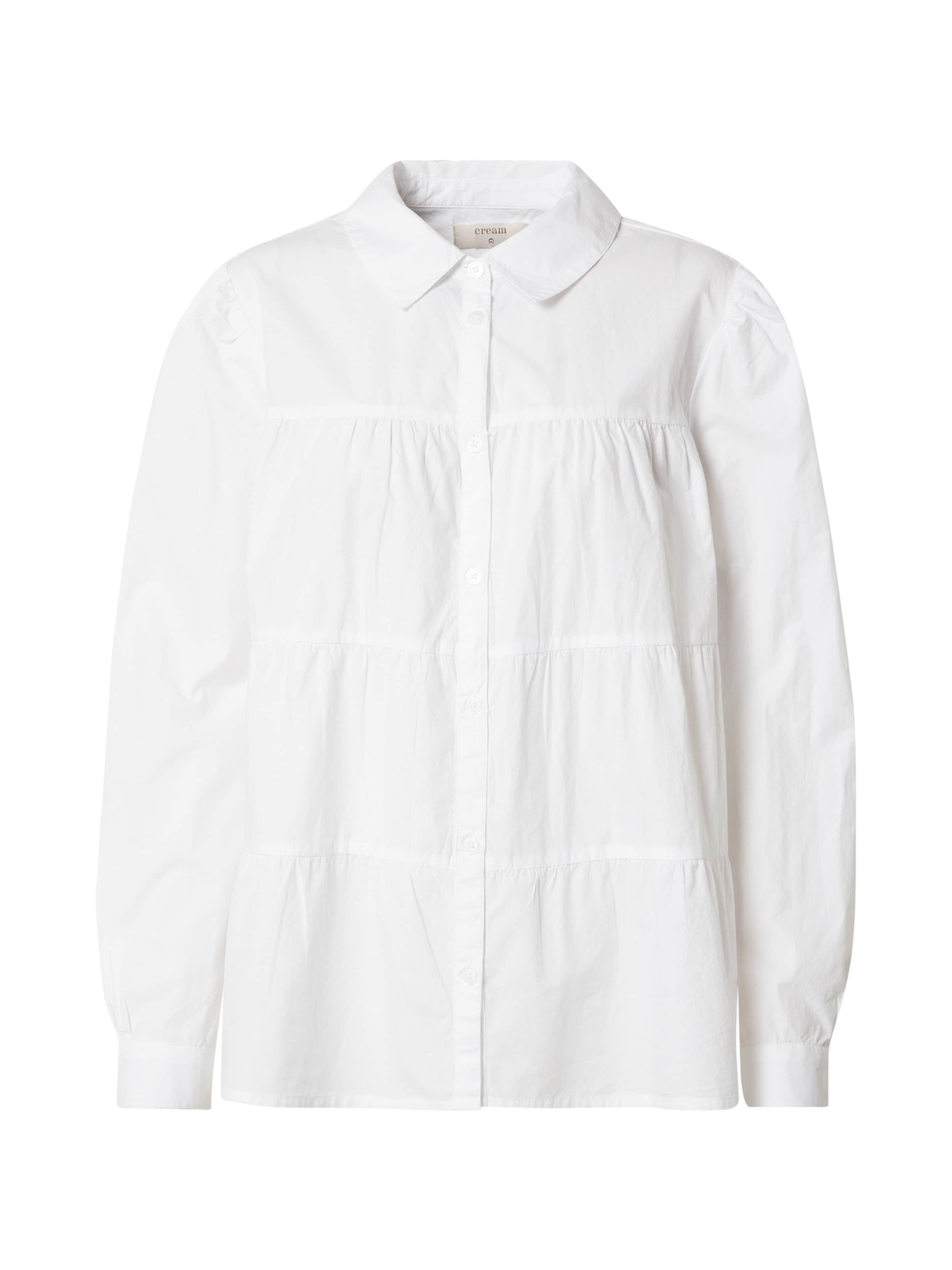 Cream Μπλούζα 'CR Malinka' σε λευκό: μπροστά