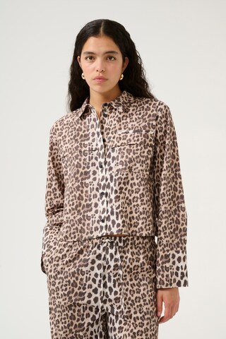 KAREN BY SIMONSEN Blouse 'KBUlrike' in Beige: front