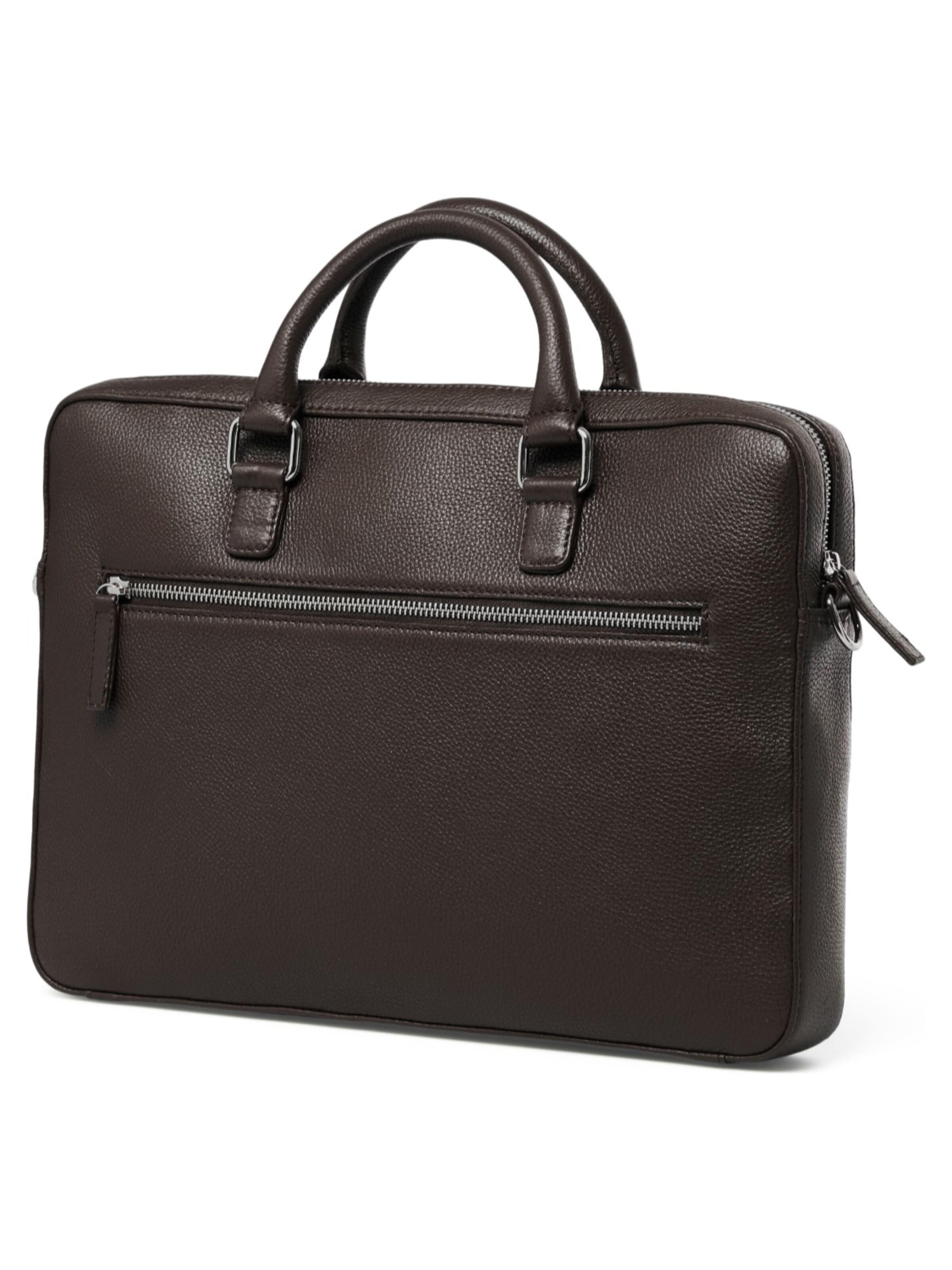 Lucleon Gym Bag 'Vancouver' in Brown: front