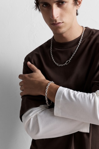 Set di gioielli di Pull&Bear in argento: frontale