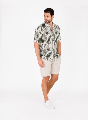 Coupe regular Chemise Key Largo en vert