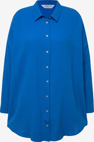 Studio Untold Blouse in Blue: front