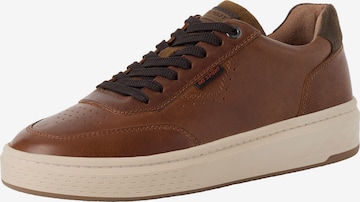 MARCO TOZZI Platform trainers in Brown: front