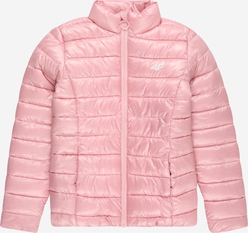 4FOutdoor jakna - roza boja: prednji dio