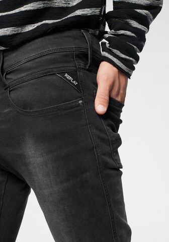 REPLAY Slim fit Jeans in Black