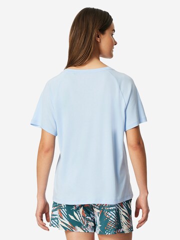 Pyjama 'Modern Nightwear' SCHIESSER en bleu