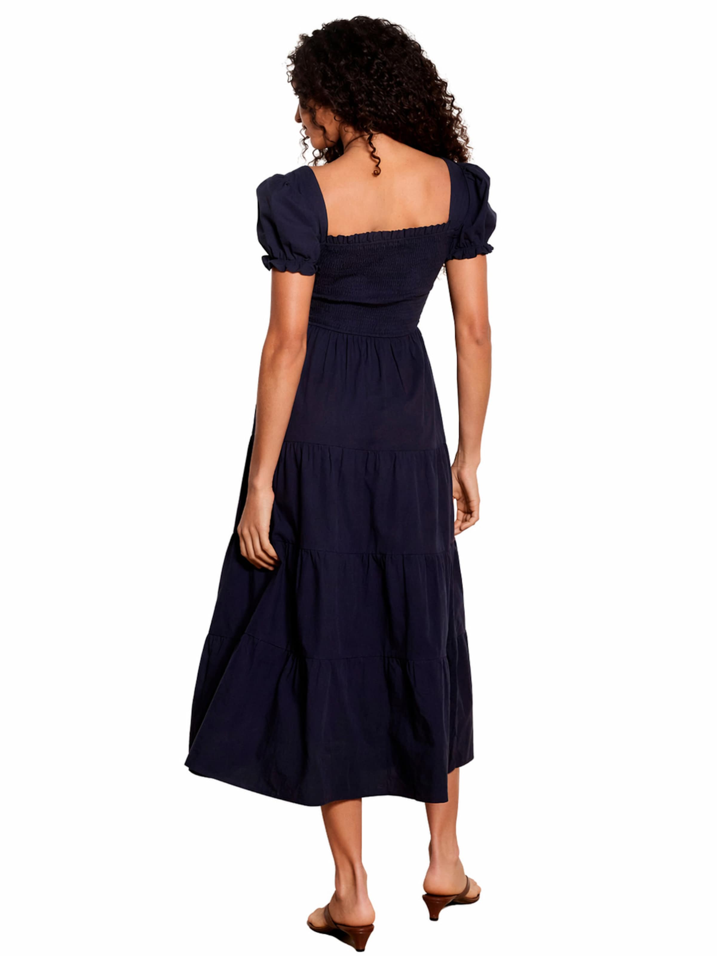 Apricot Jurk ' ' in Blauw