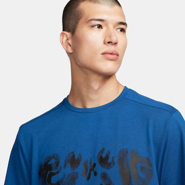 NIKE Performance shirt 'Rise 365' in Blue